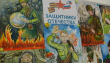 Детские рисунки с пожеланиями из Кузбасса отправят в зону СВО в преддверии 9 Мая