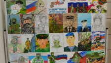 Детские рисунки с пожеланиями из Кузбасса отправят в зону СВО в преддверии 9 Мая
